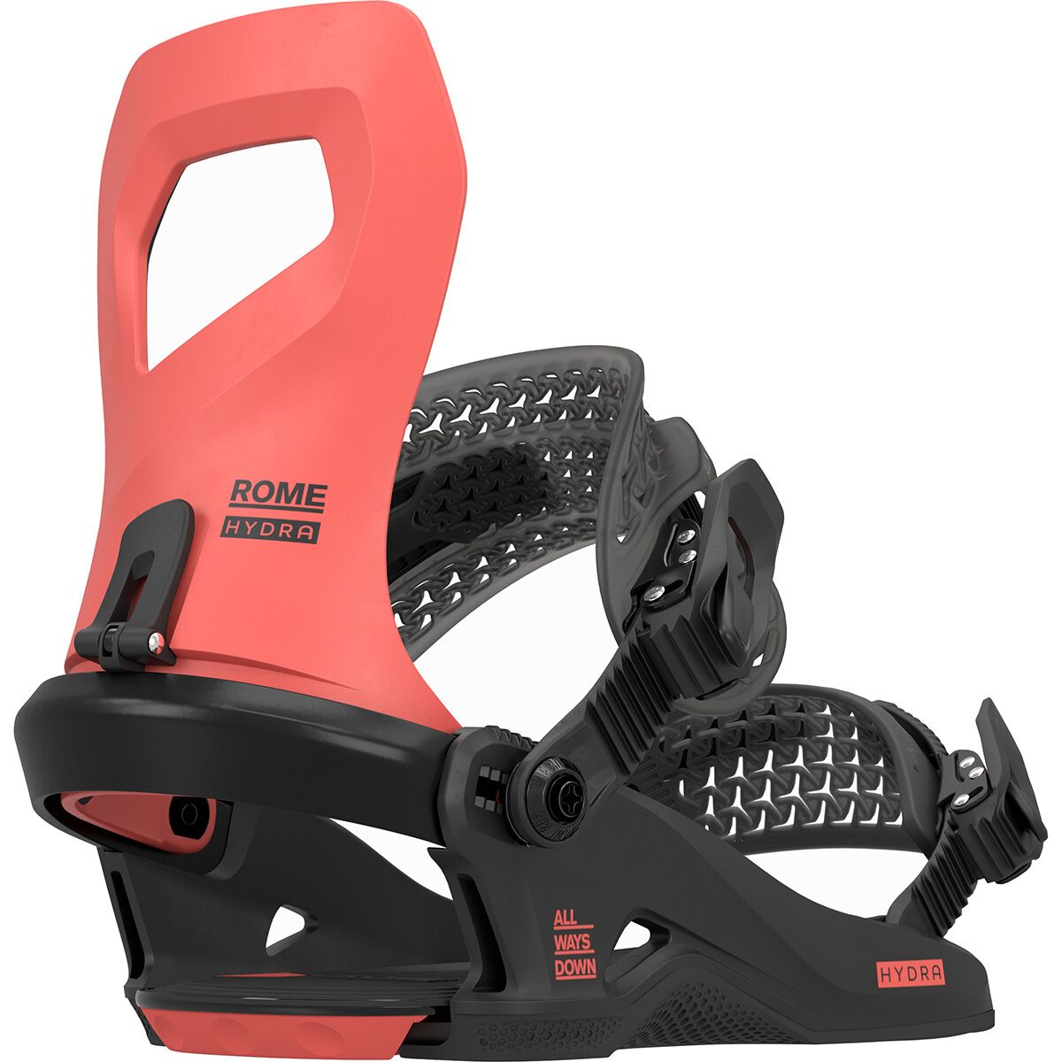 Image of Rome Hydra HW Snowboard Binding - 2027 - Women's Hot Coral, M/L