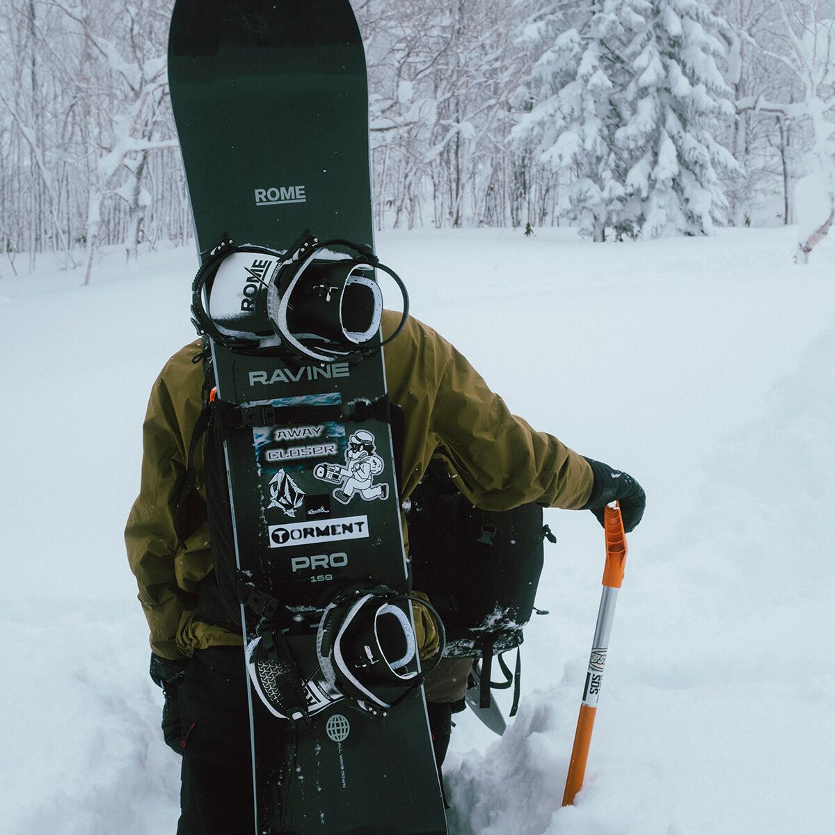 Rome Ravine Pro Snowboard 2026 - 158 チューニング付き 25-26 ROME 