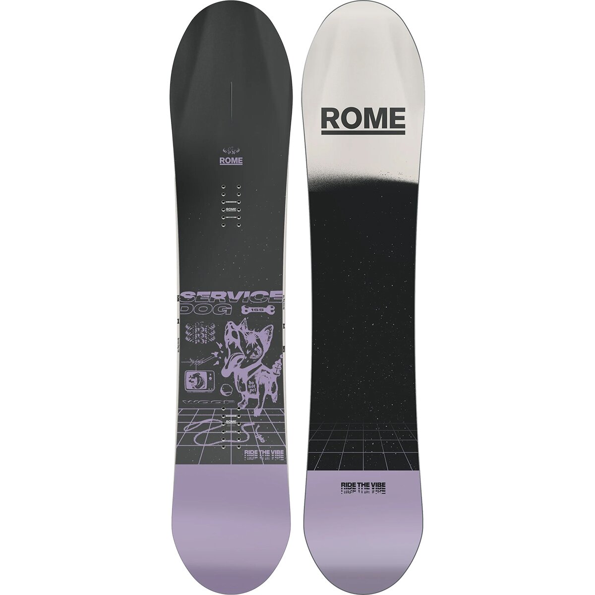 Image of Rome Service Dog Snowboard - 2026 One Color, 159cm
