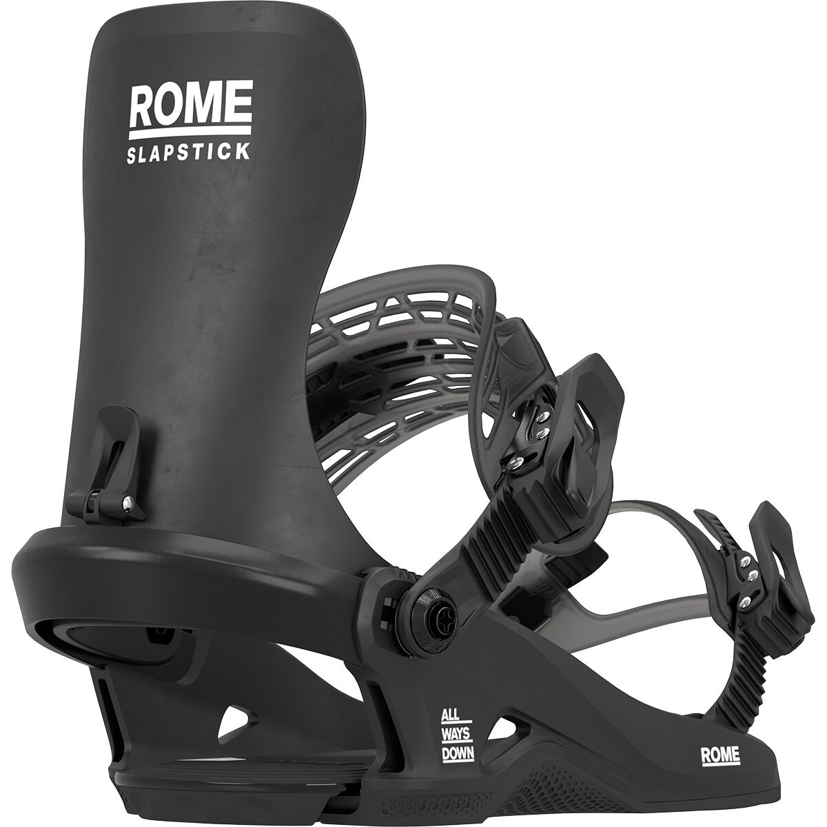 Image of Rome Slapstick Snowboard Binding - 2027 - Kids' Black, M/L