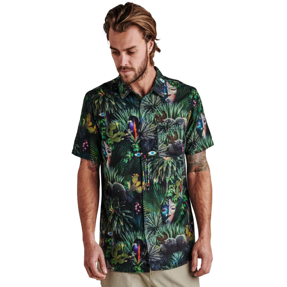Roark Jardin Oasis Button-Down Short-Sleeve Shirt - Men's product image