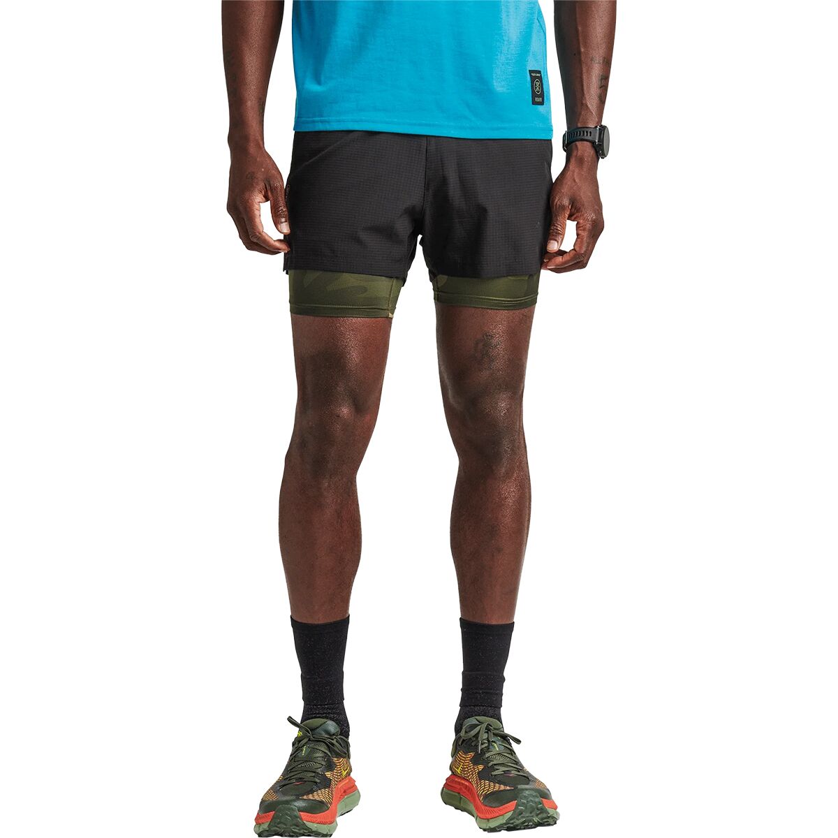 Image of Roark Bommer 3.5in Short - Men's Black, XL