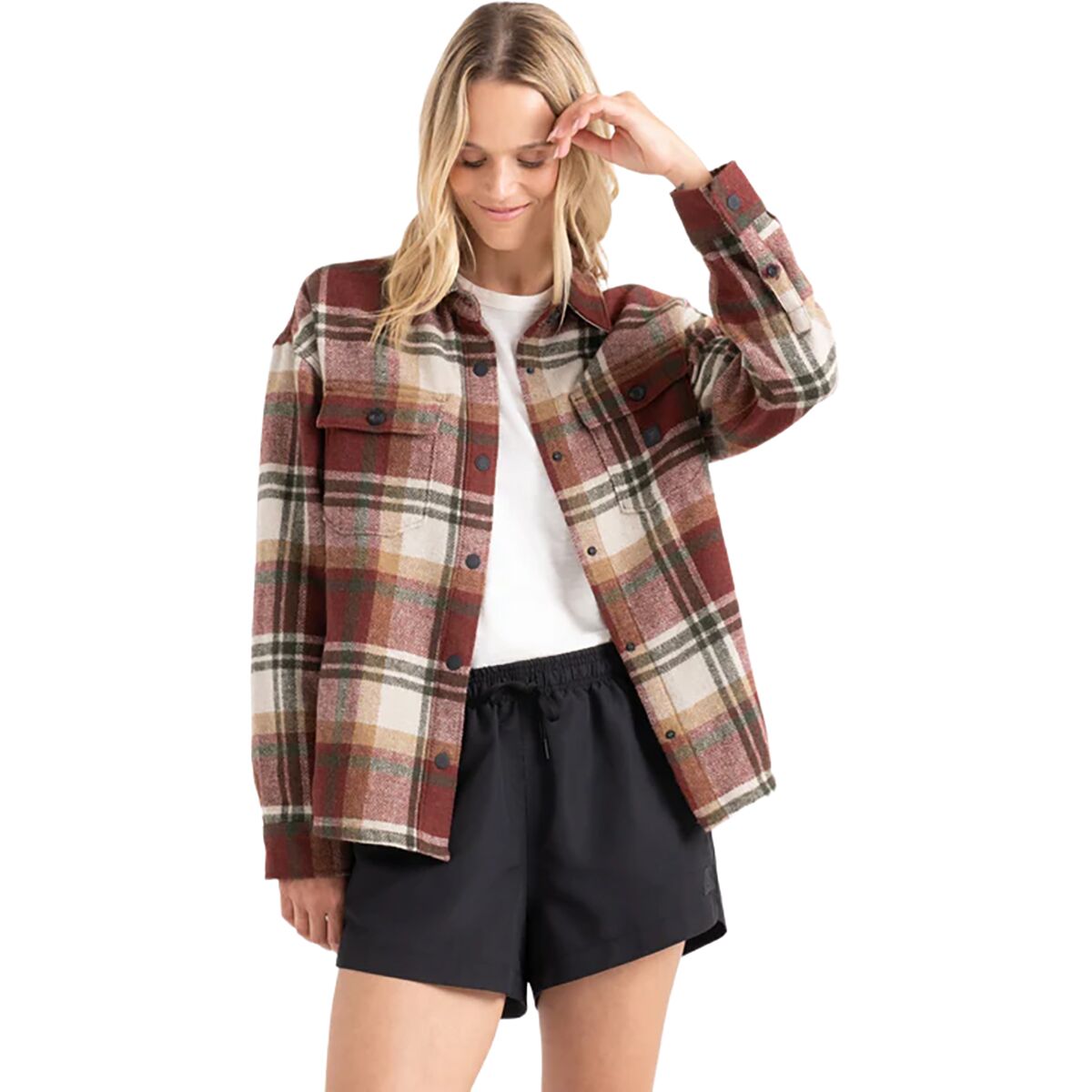 Image of Roark Amberly Flannel - Women's Sangria, M