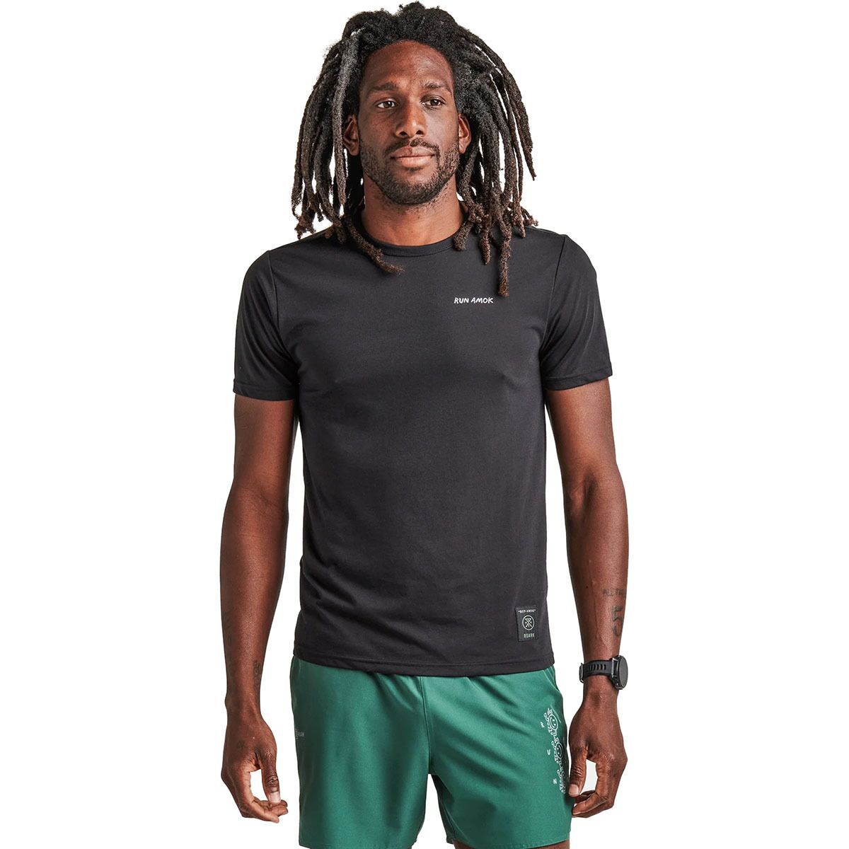 Image of Roark Mathis Core Short-Sleeve T-Shirt - Men's Black, L