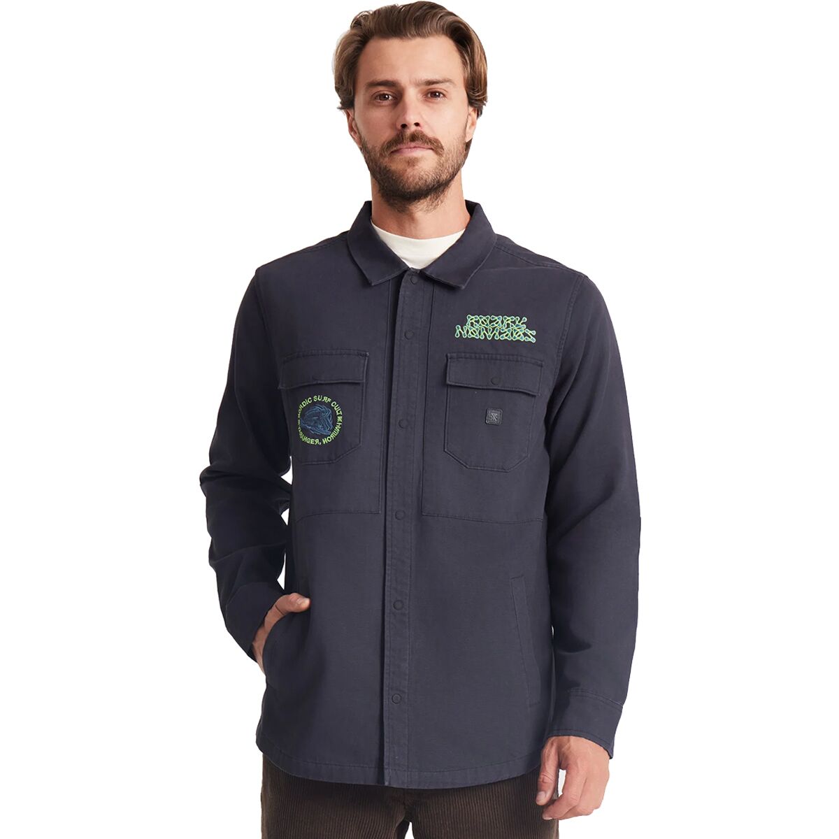 Image of Roark Hebrides Unlined Jacket - Men's Dark Navy, L