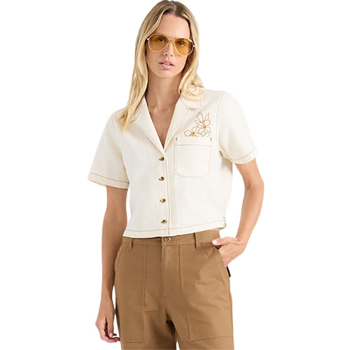 Image of Roark Camp Shirt - Women's Bone, S