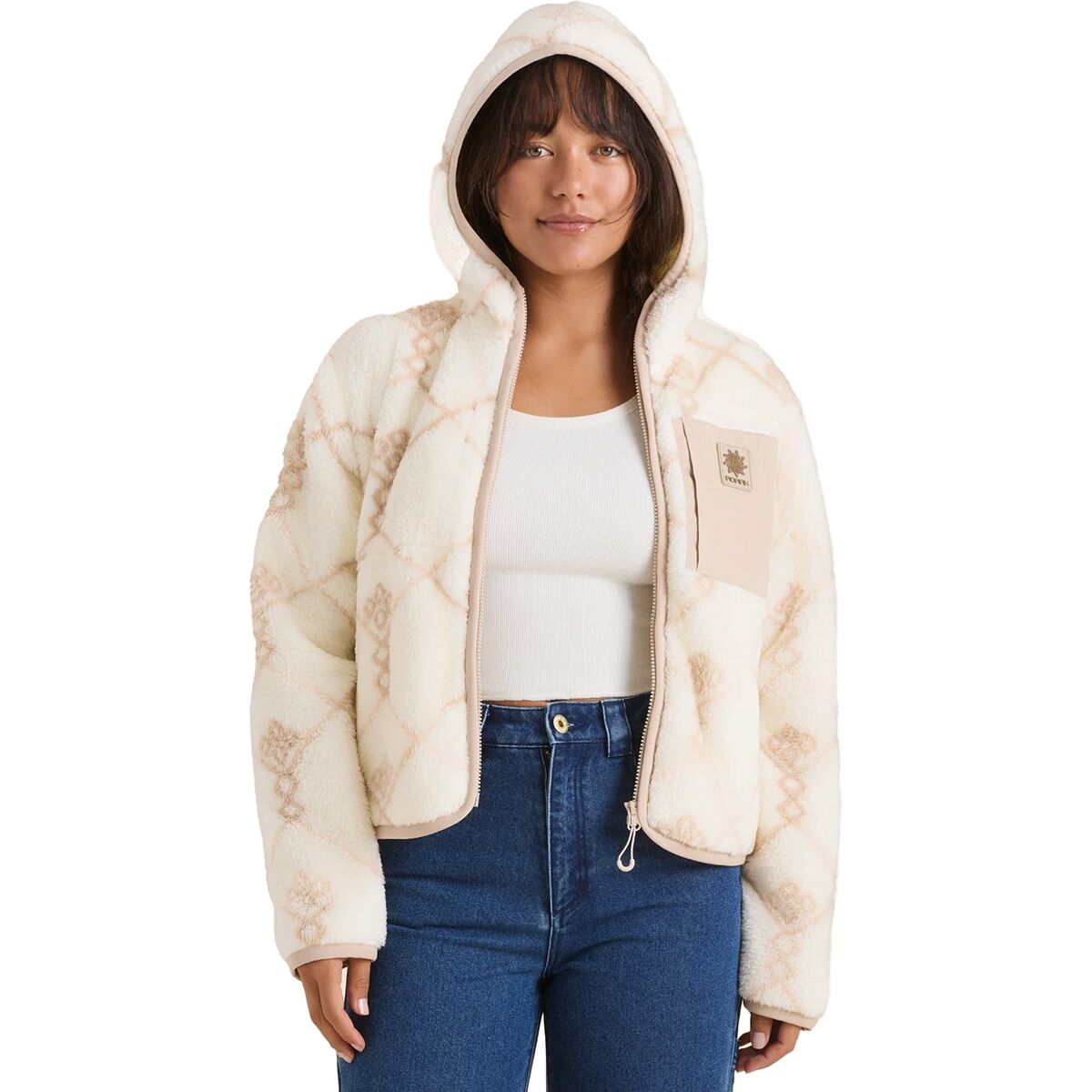 Image of Roark Ursa Jacket - Women's White Wolf, L