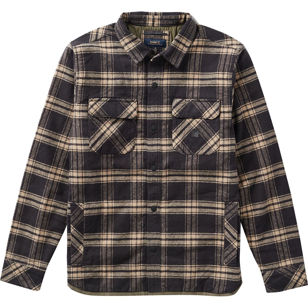 Image of Roark Backwoods Overshirt - Men's Black, M