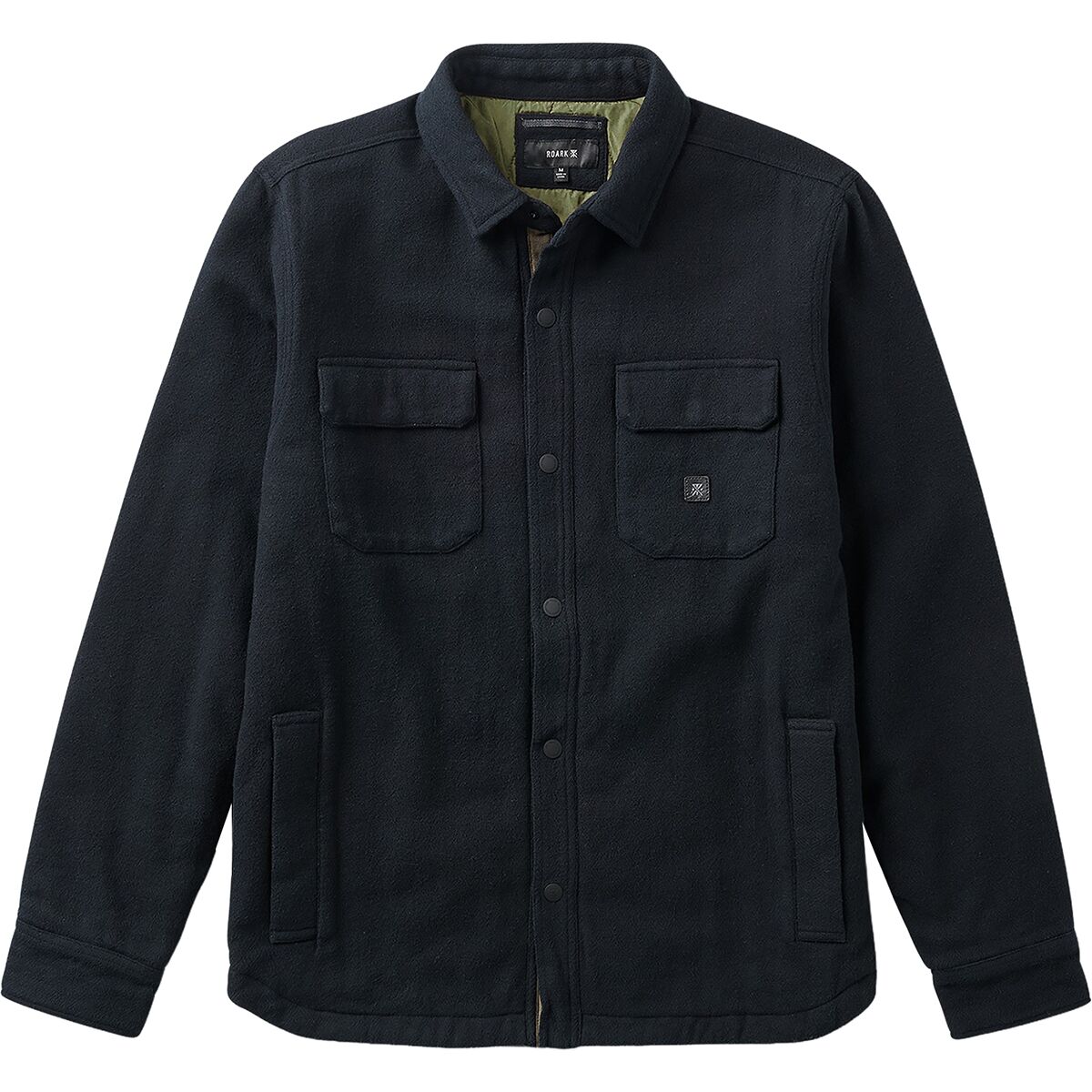 Image of Roark Backwoods Overshirt - Men's Black 2, S