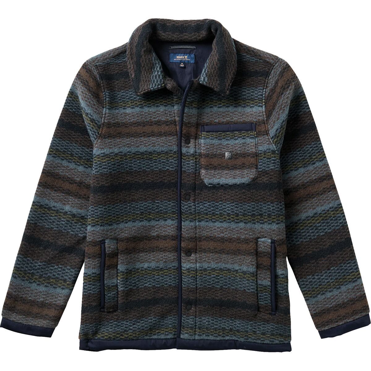 Image of Roark Ember Overshirt - Men's Dark Navy, L