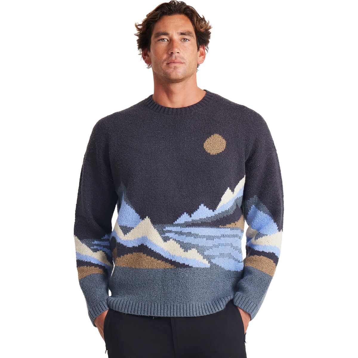 Roark Skaland Sweater - Men's Bendik Tundra, XL