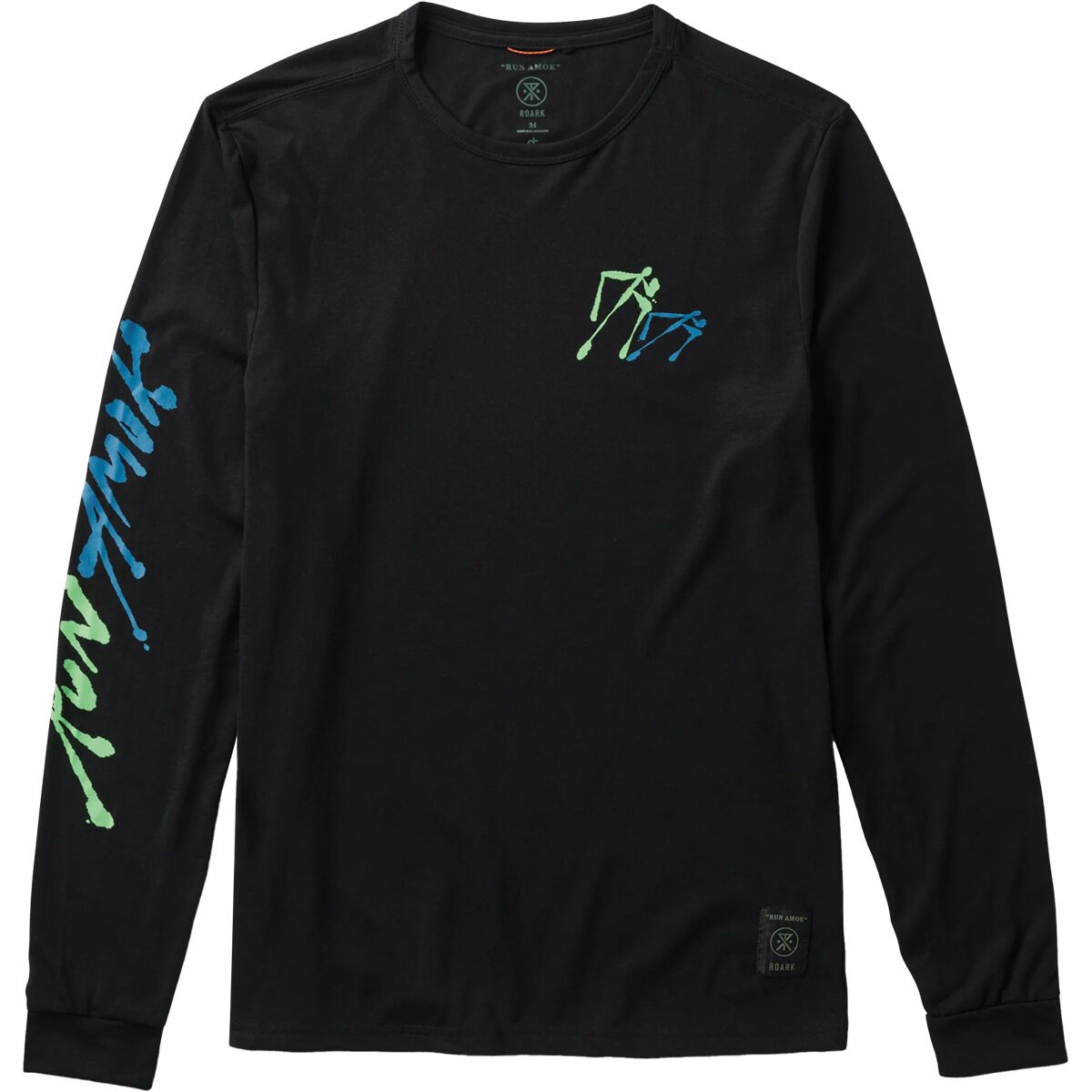 Roark Roark Mathis Long-Sleeve Shirt - Men's Black Fjord, XL