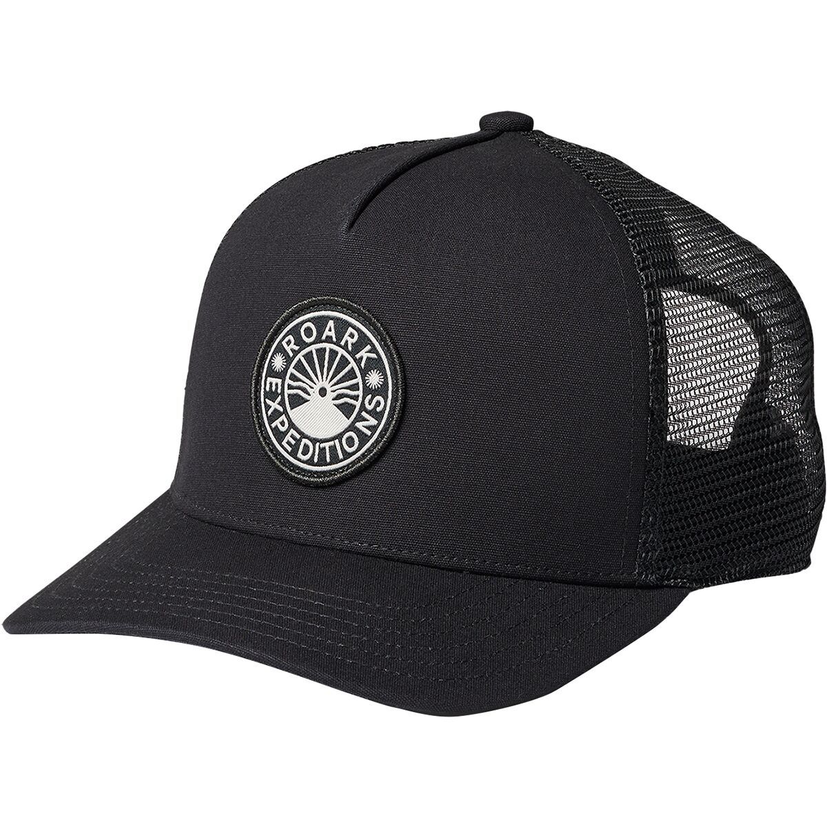 Image of Roark Station Trucker Hat Black, One Size