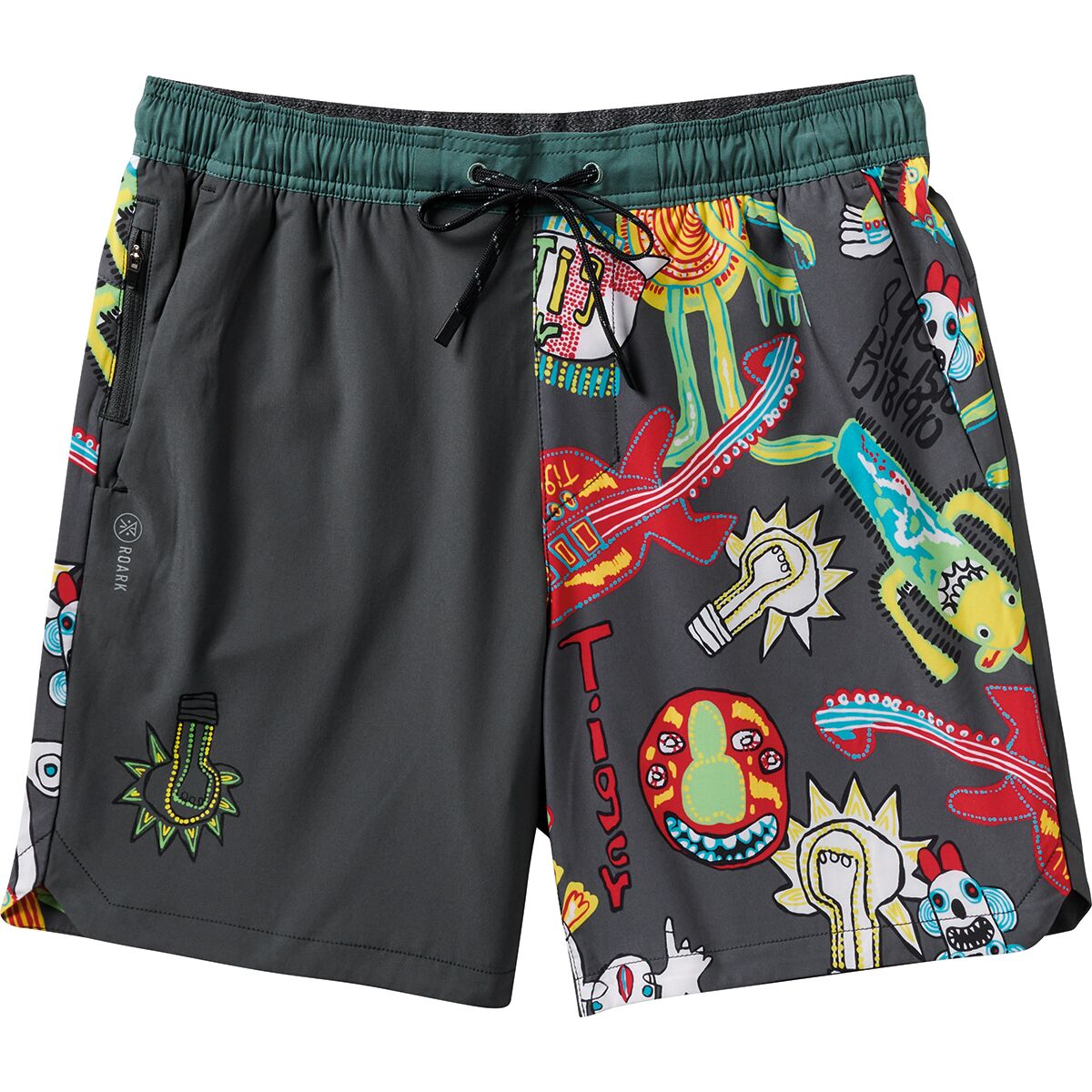 Roark Roark Serrano 7 Short - Men's Char, XL