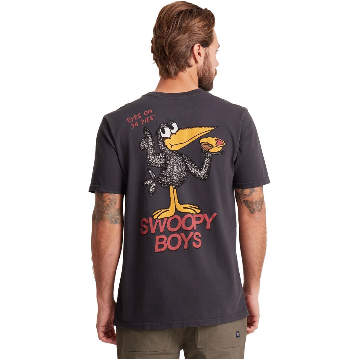 Roark Swoopy Boys T-Shirt - Men's Black, S