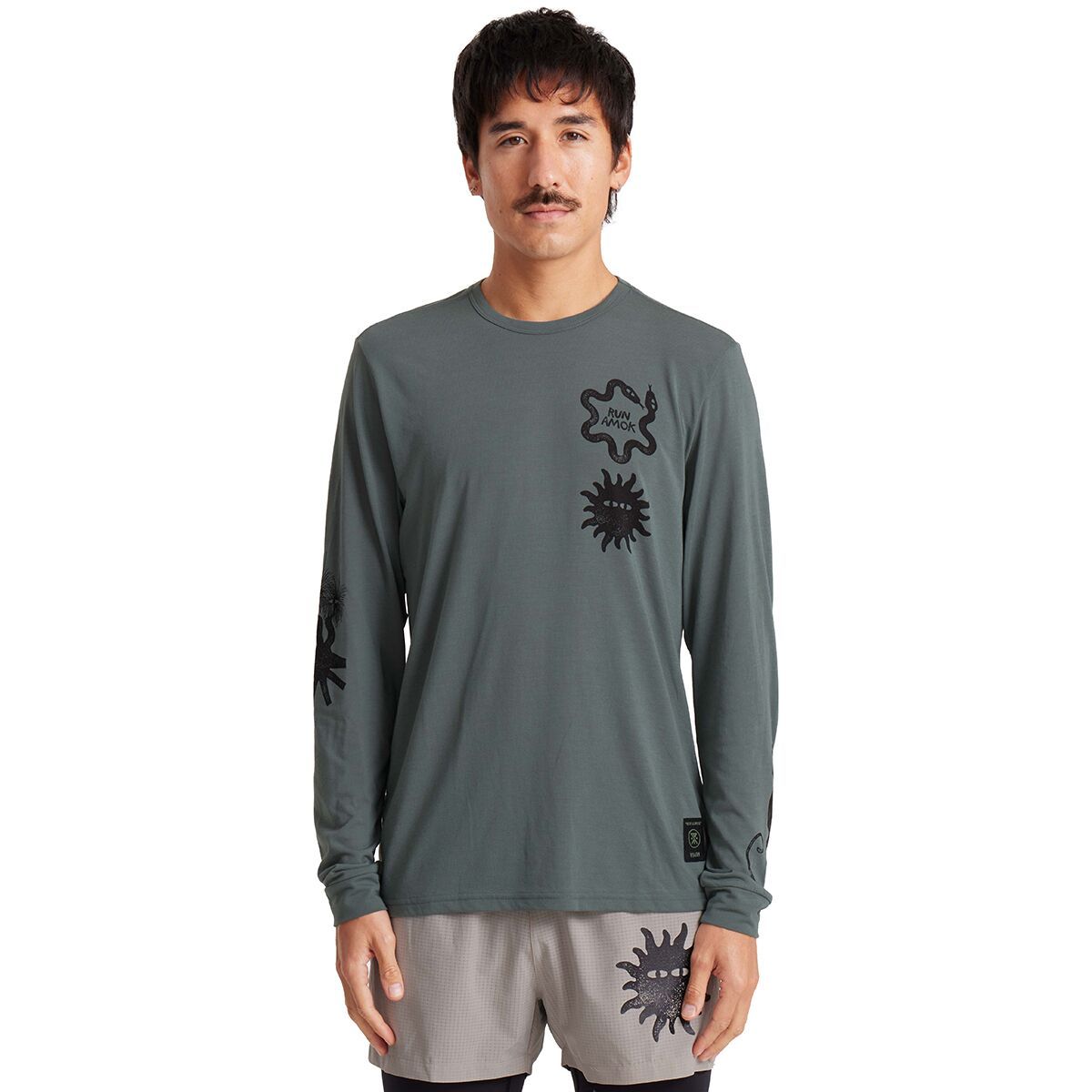 Roark Mathis Long-Sleeve T-Shirt - Men's Forest, M