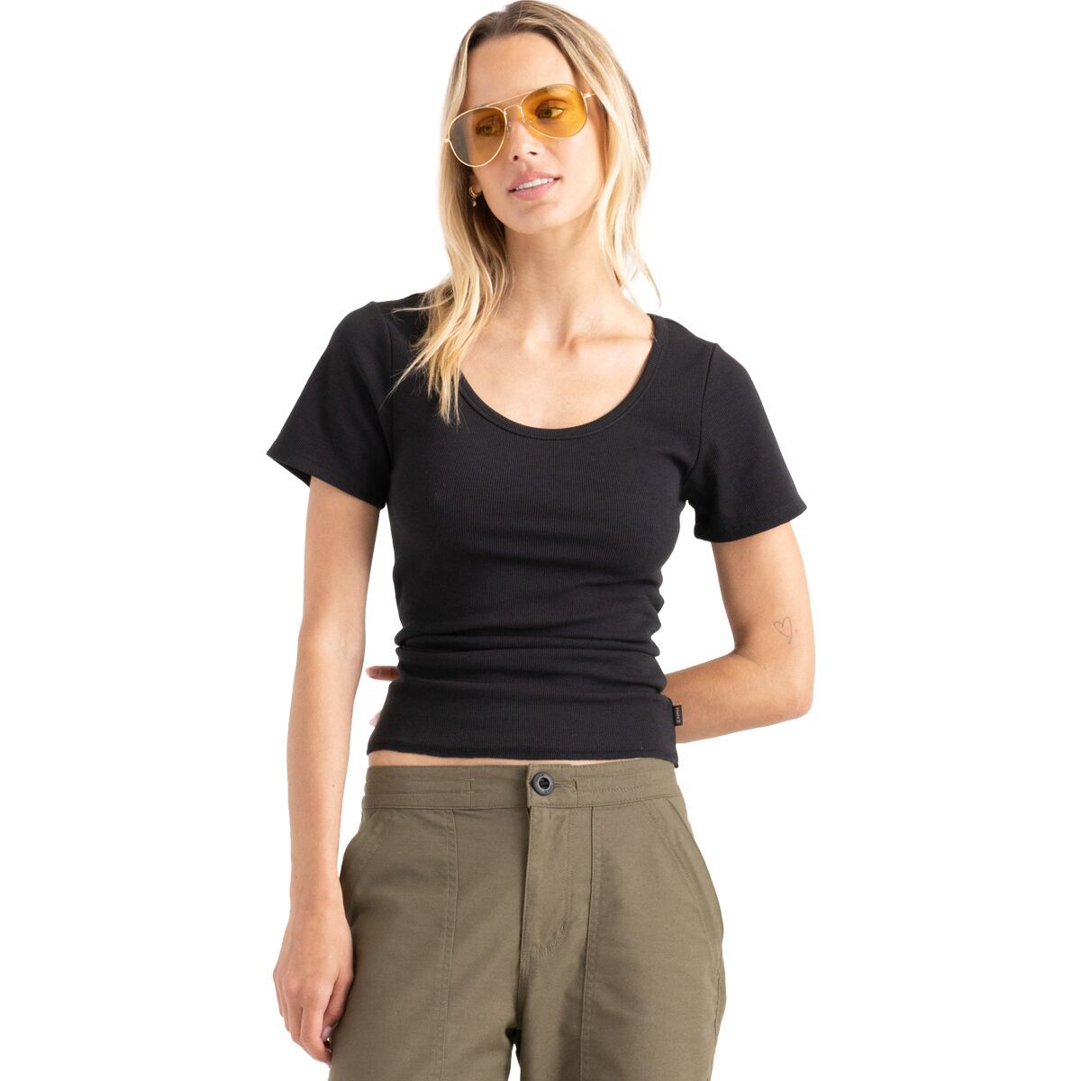 Image of Roark Wind Worn T-Shirt - Women's Black, XS