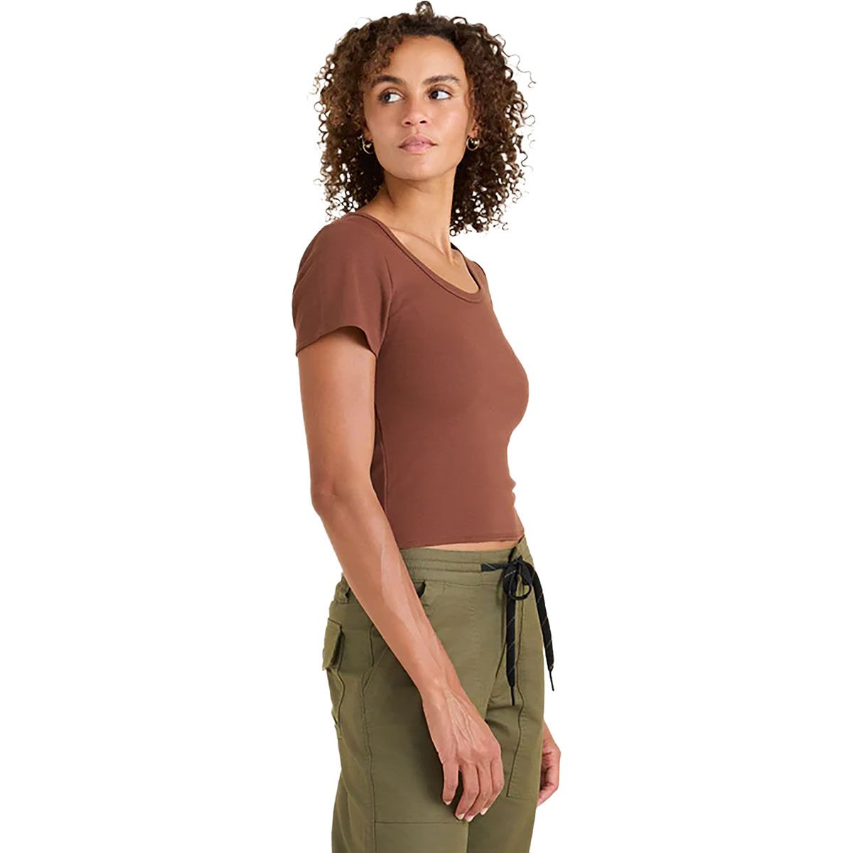 Image of Roark Wind Worn T-Shirt - Women's Sepia, L