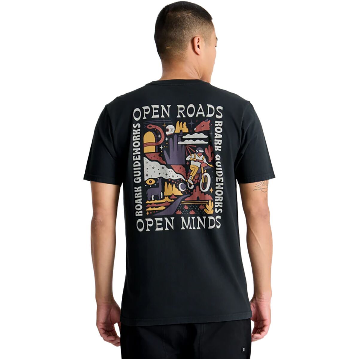 Image of Roark Atacame Guideworks T-Shirt - Men's Black, M