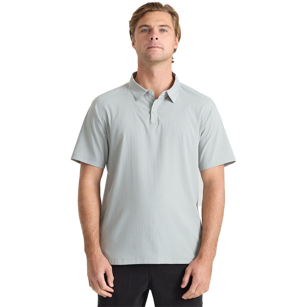 Image of Roark Bless Up Polo - Men's Grey, XXL