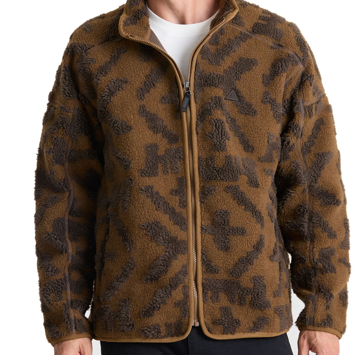 Roark Campover Jacquard Sherpa Zip Jacket - Men's - Clothing