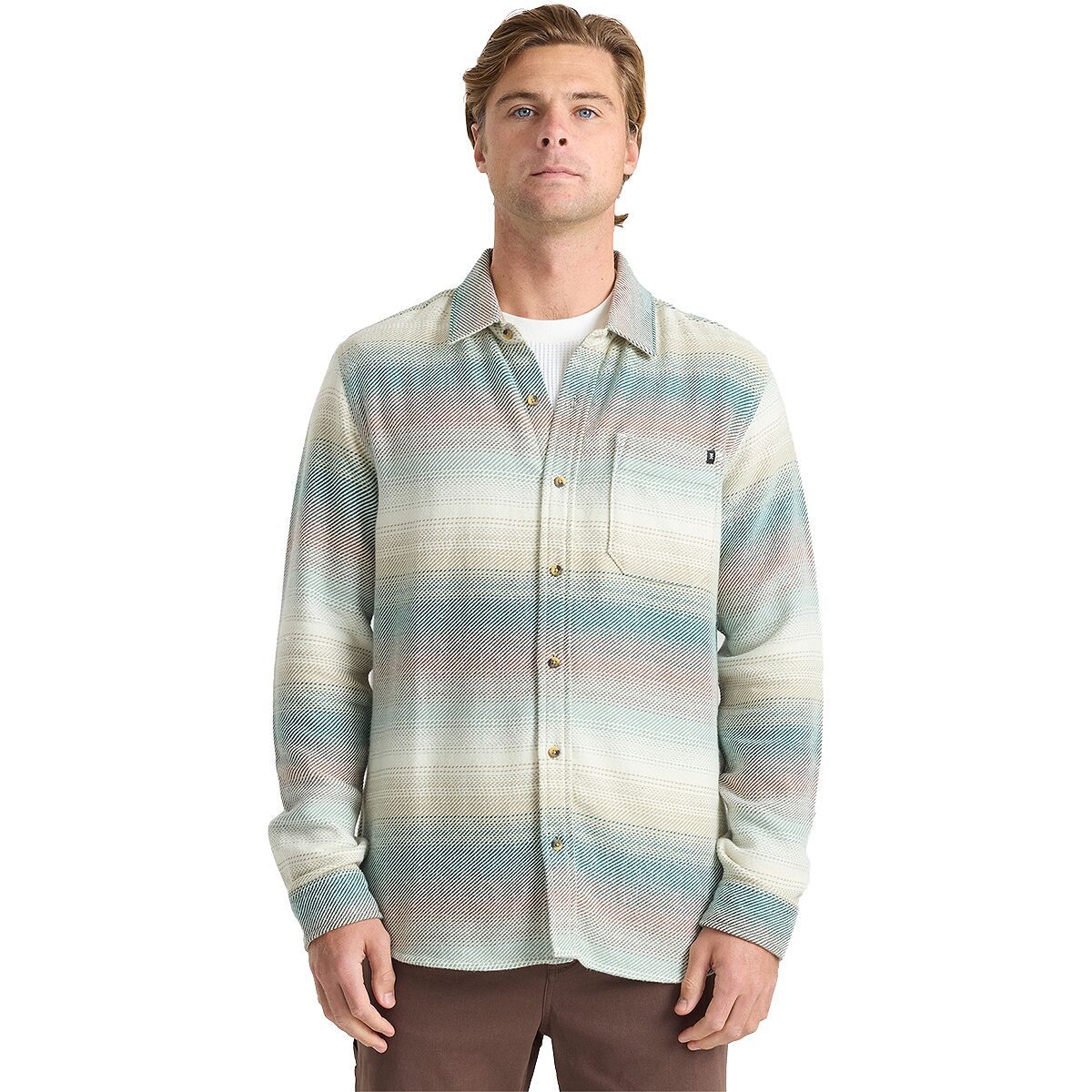 Image of Roark Crossroads Flannel - Men's Unbleached, L