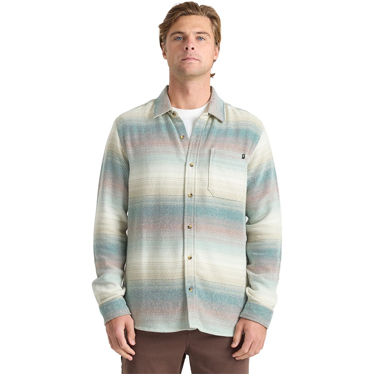 Image of Roark Crossroads Flannel - Men's Unbleached, S