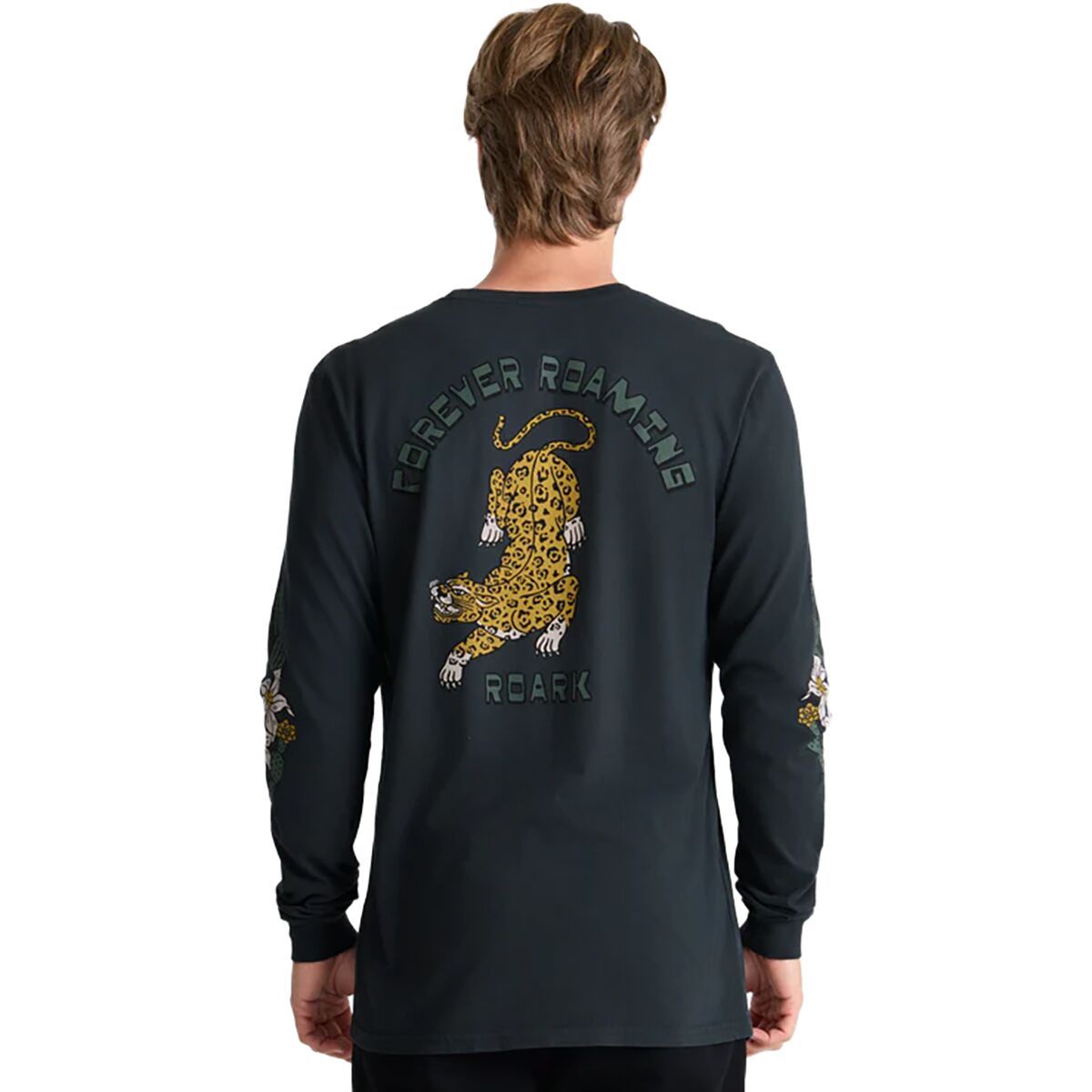 Image of Roark Jaguar Long-Sleeve T-Shirt - Men's Black, M