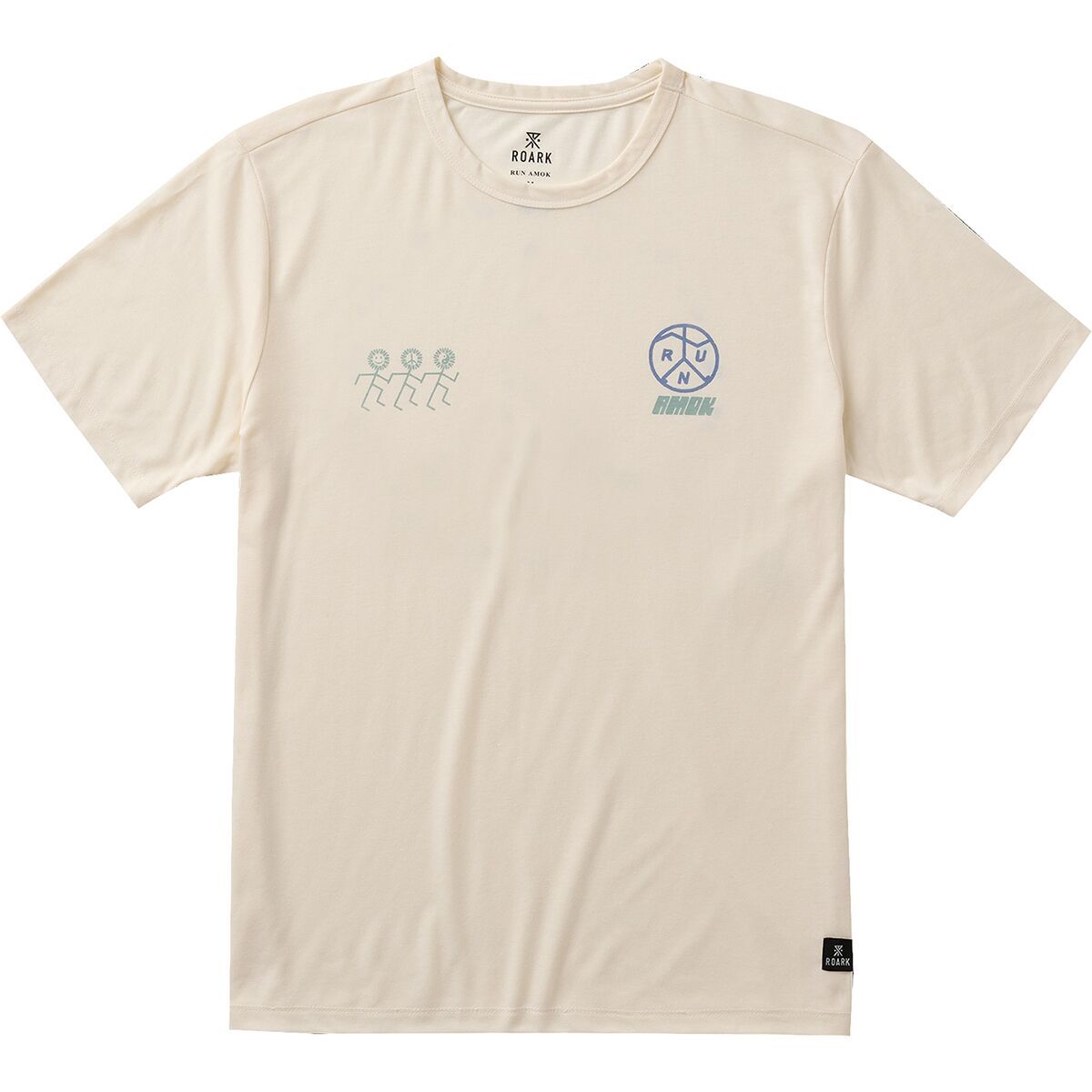 Roark Mathis Active Short-Sleeve Shirt - Men's Unbleached, XXL
