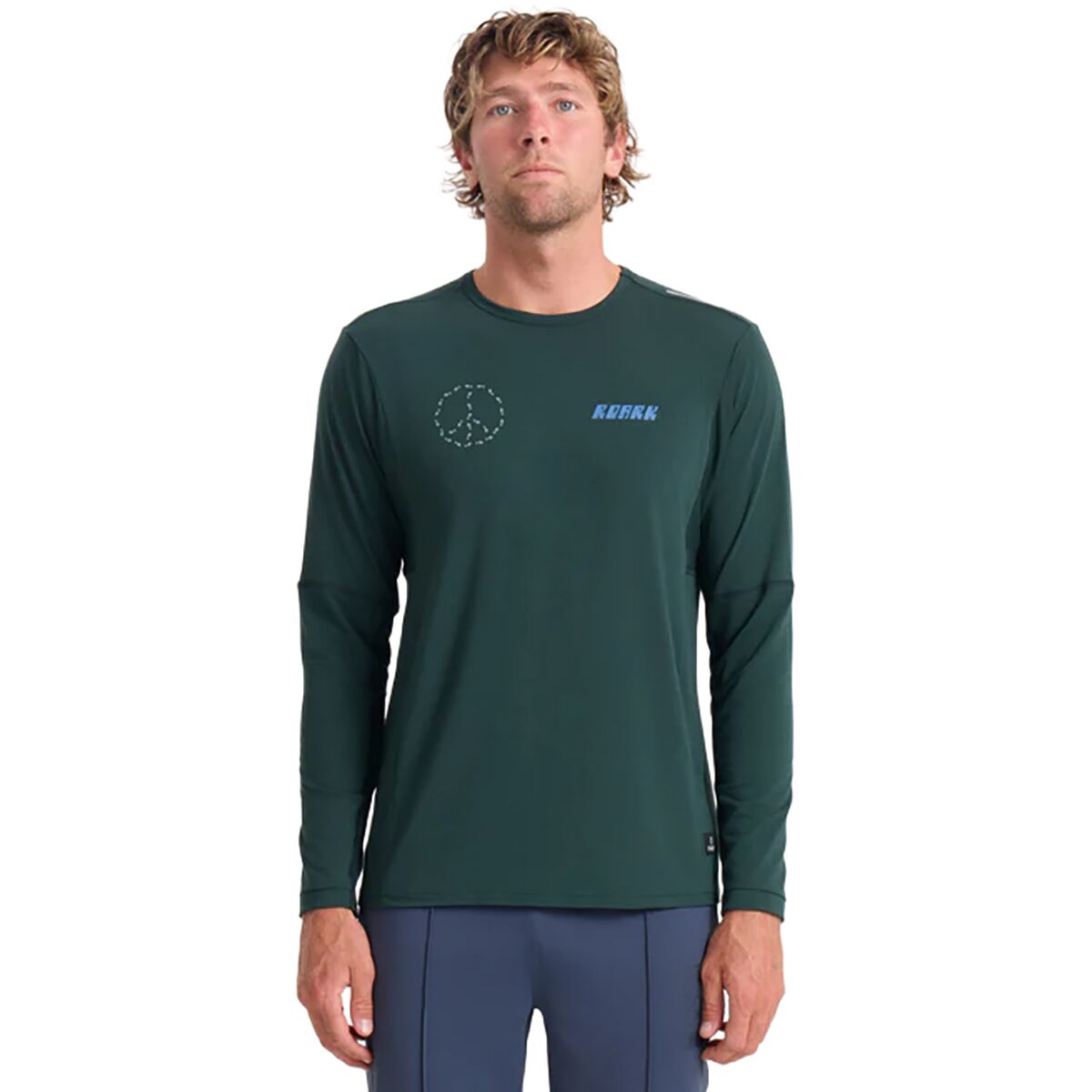 Image of Roark Millcreek Merino Long-Sleeve Shirt - Men's Dark Forest, L