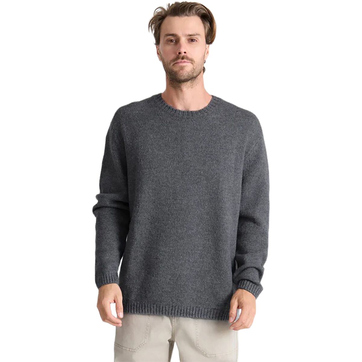 Image of Roark Nordsman Wool Sweater - Men's Charcoal, S