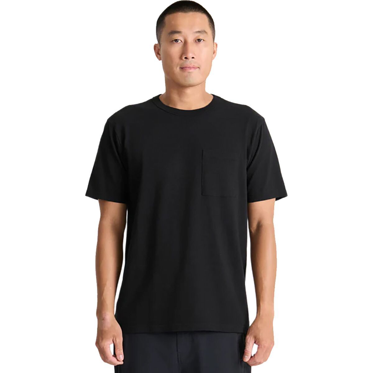 Image of Roark Well Worn Pocket T-Shirt - Men's Black, S