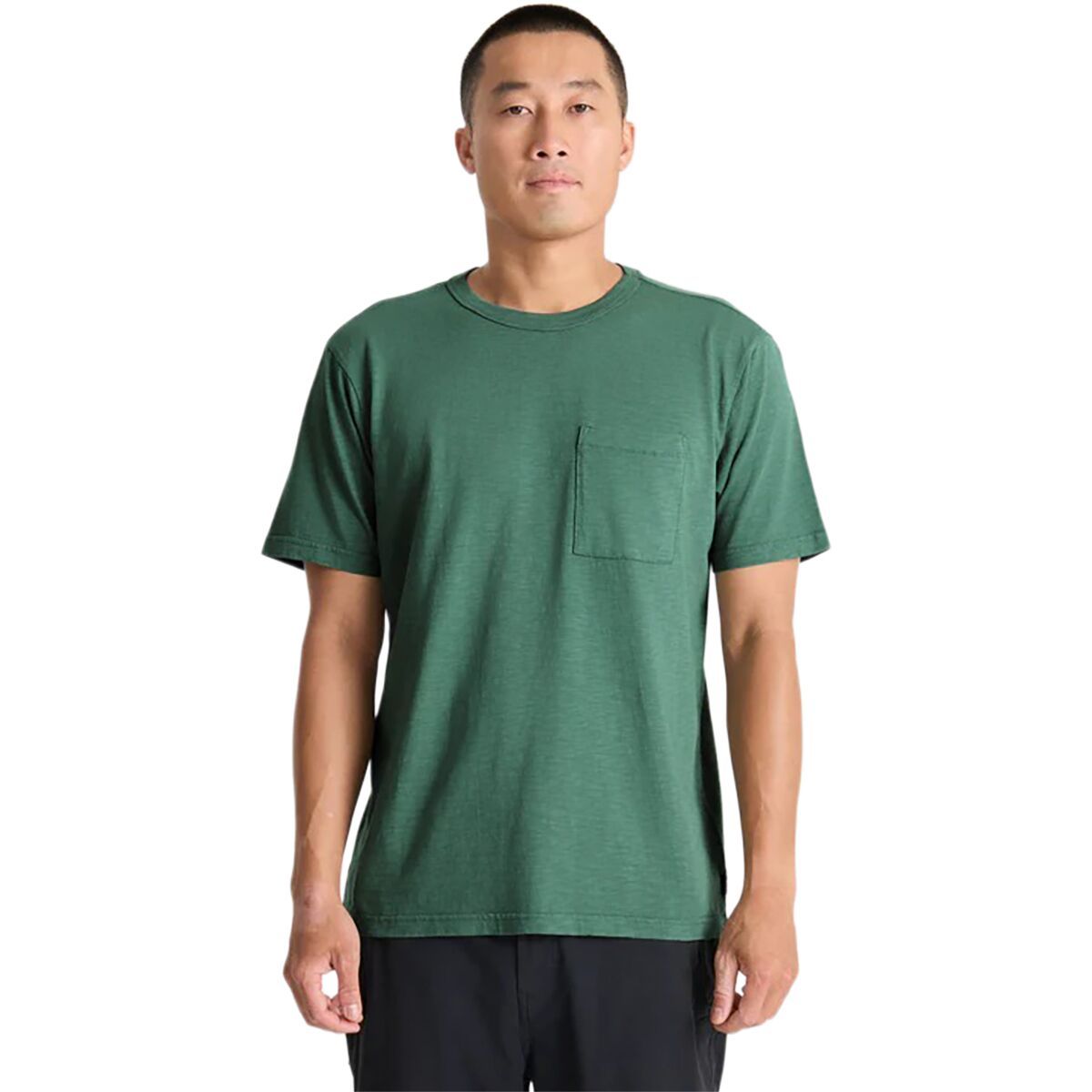 Image of Roark Well Worn Pocket T-Shirt - Men's Slate Green, S