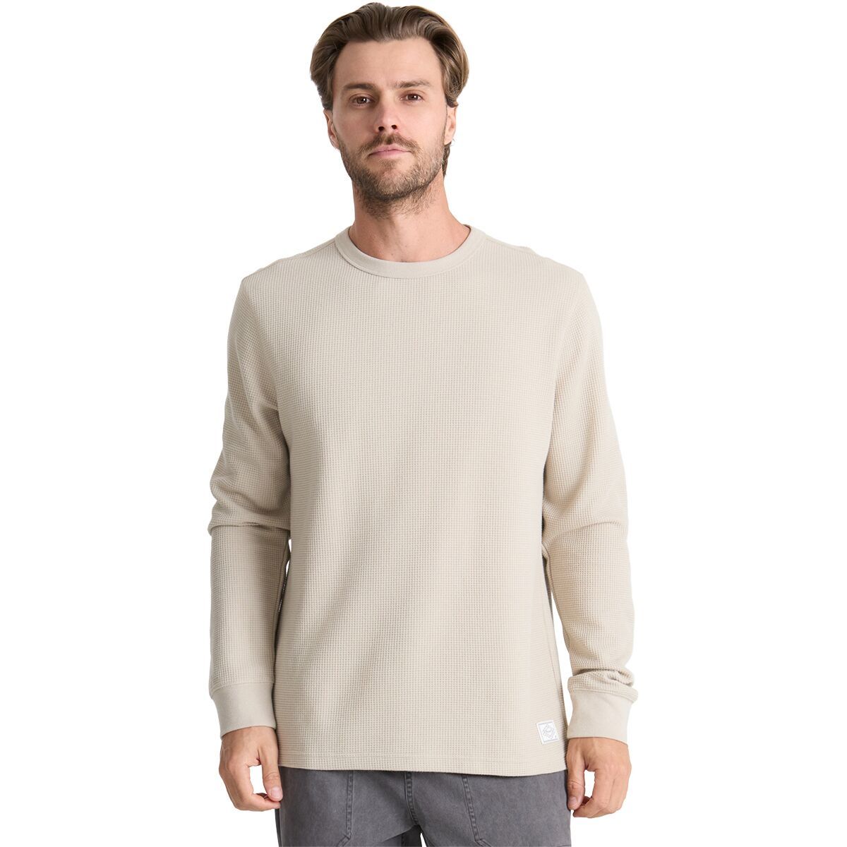 Image of Roark Well Worn Thermal Shirt - Men's Fossil, S