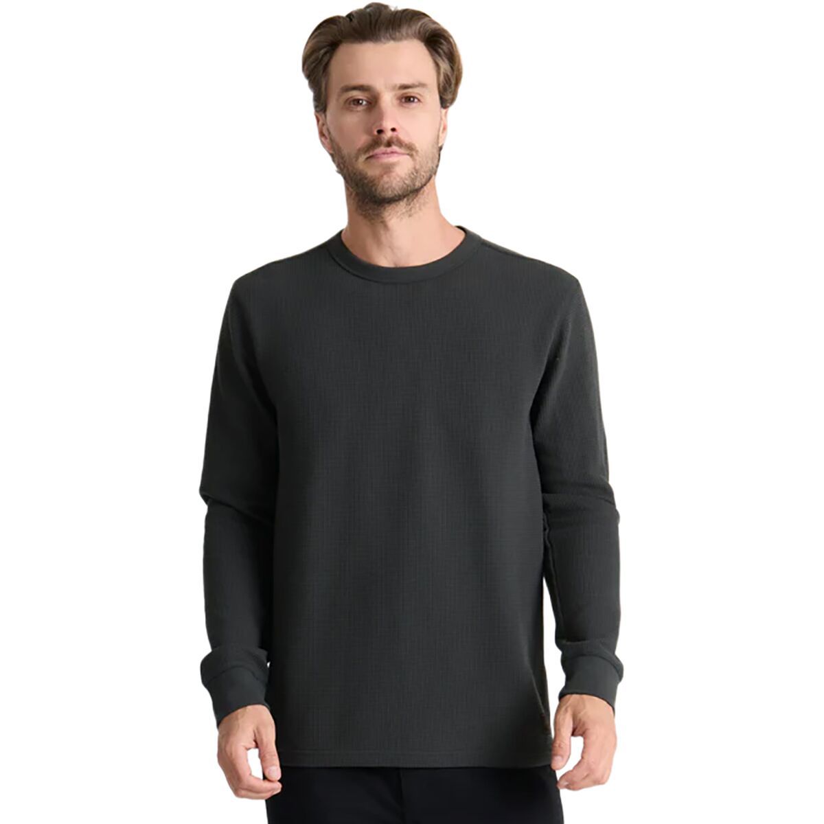 Image of Roark Well Worn Thermal Shirt - Men's Onyx, XL