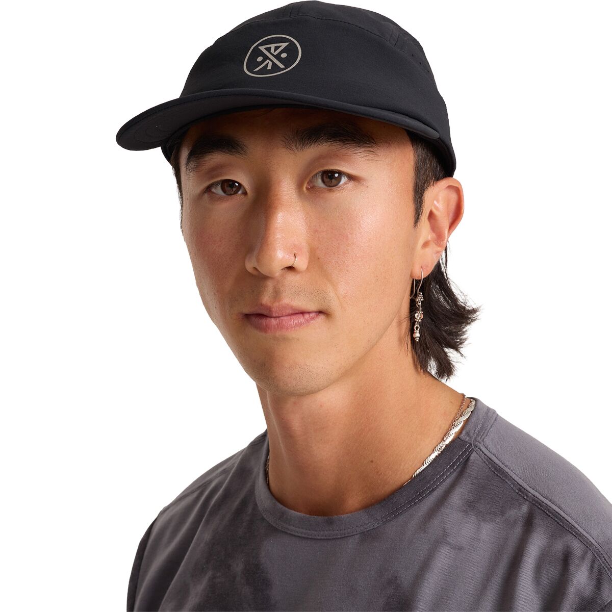 Image of Roark Alta Elite Run Hat Black 2, One Size