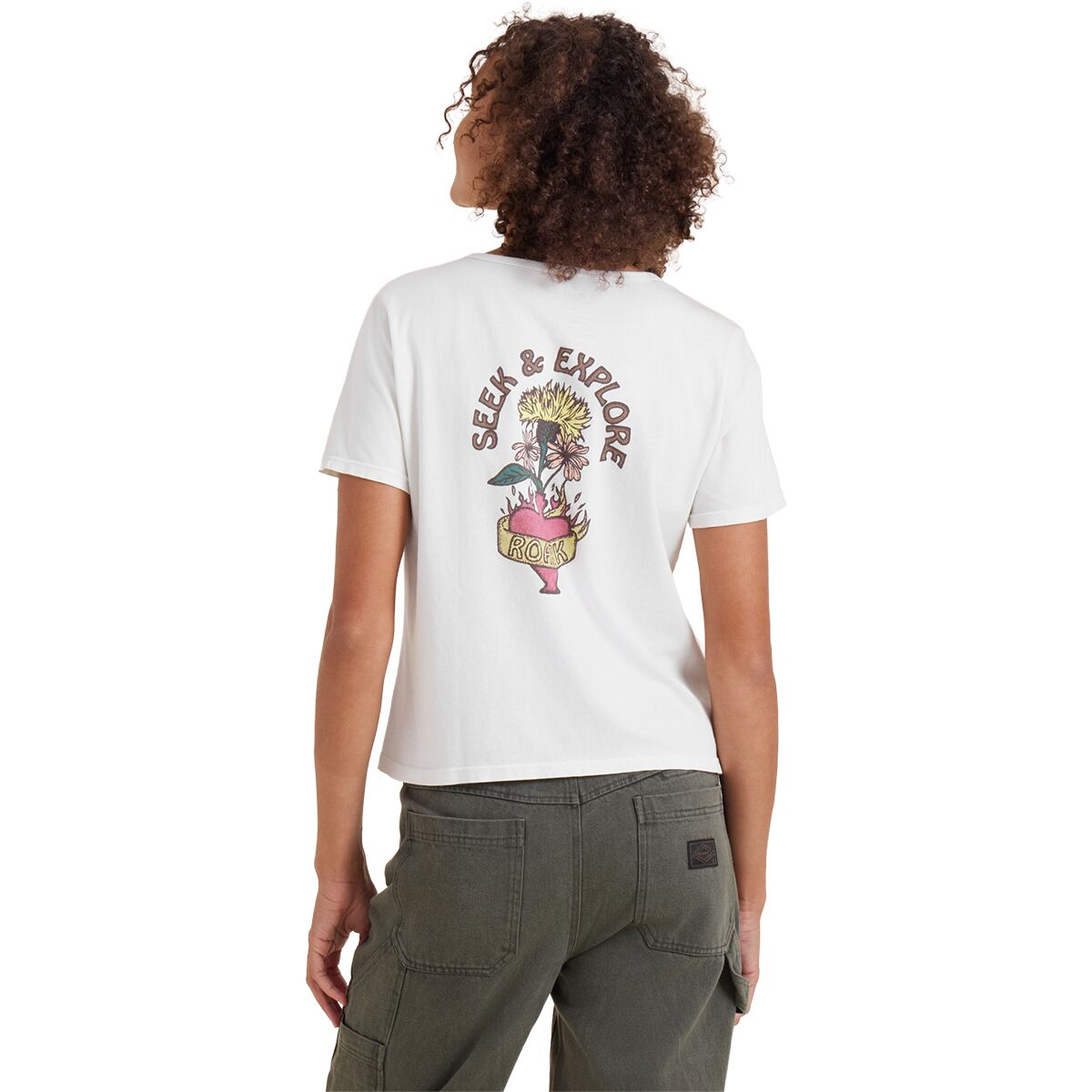 Roark Heart Vase Everyday T-Shirt - Women's Mist, M