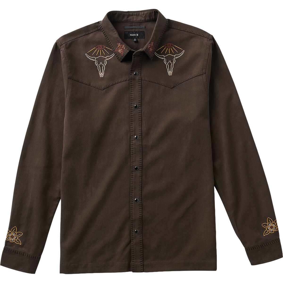 Image of Roark On the Range Shirt - Men's Dark Brown, M
