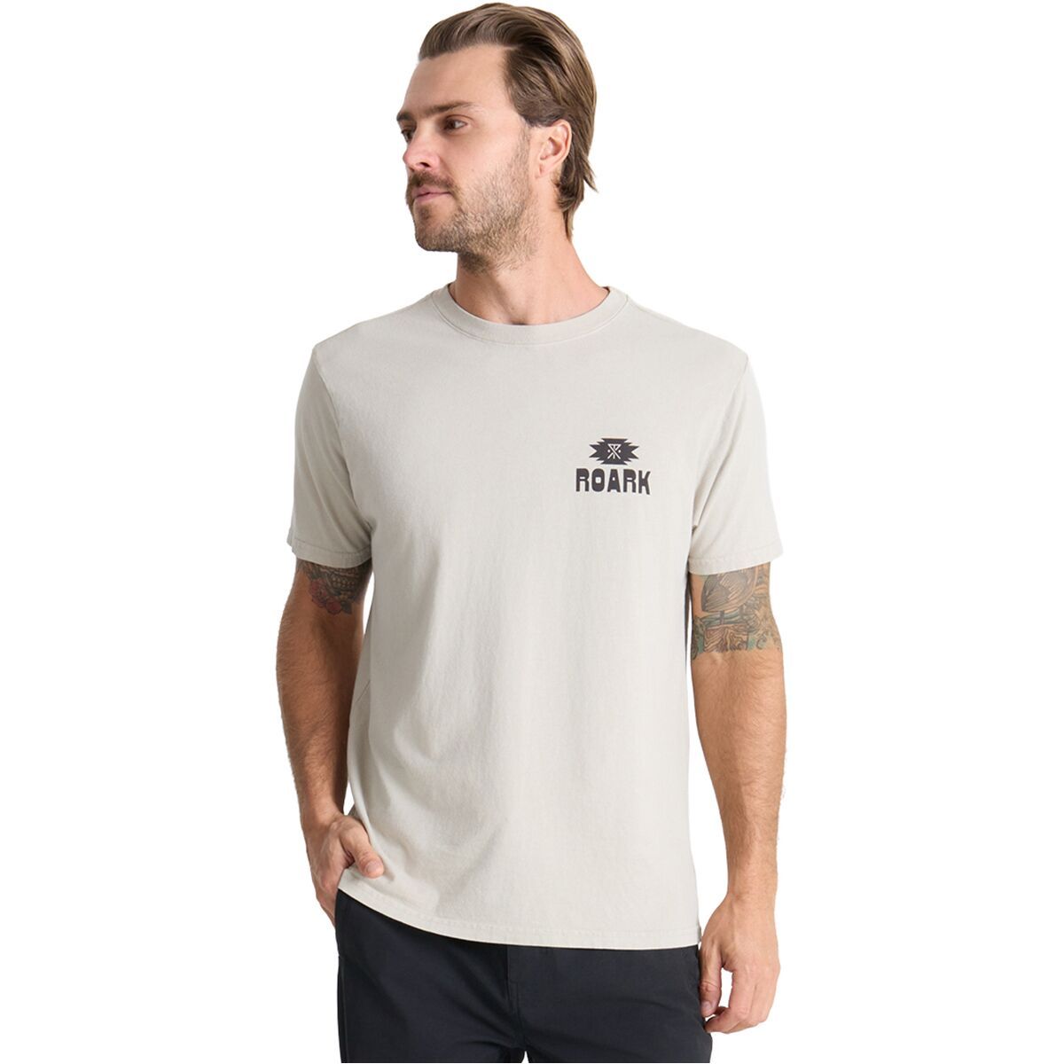 Image of Roark Surfista T-Shirt - Men's Fossil, S