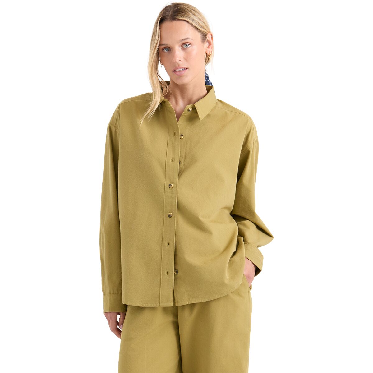 Image of Roark Costa Shirt - Women's Dusty Olive, M