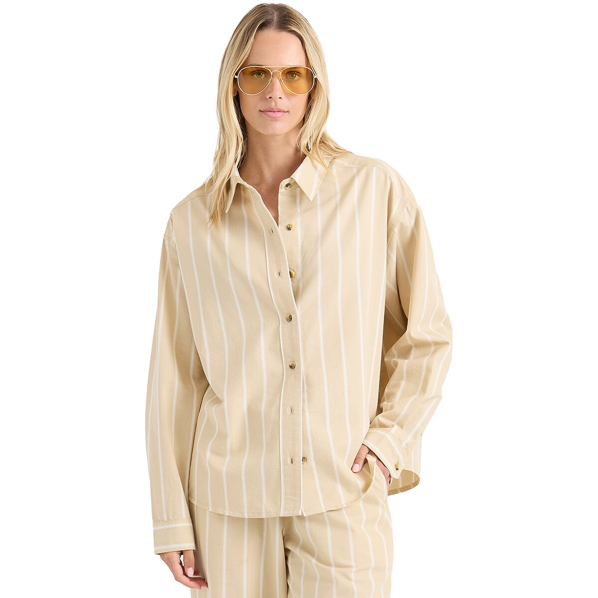Image of Roark Costa Shirt - Women's Sand, M