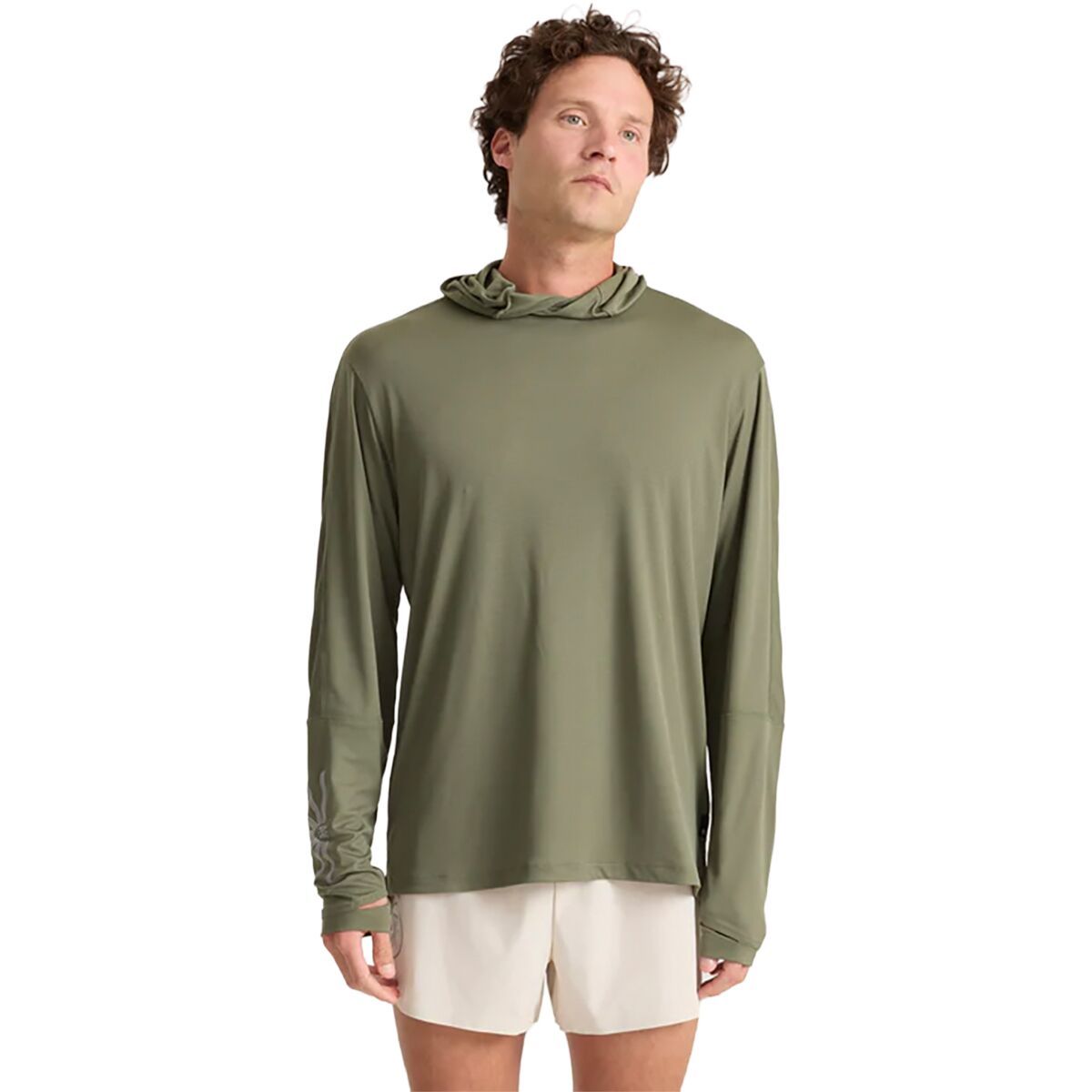 Image of Roark Alta Elite Trail Hoodie - Men's Light Military, XL