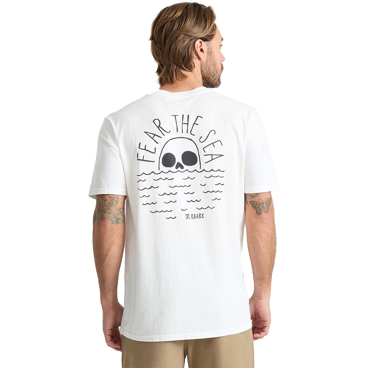Roark Roark Fear The Sea T-Shirt - Men's Off White, L