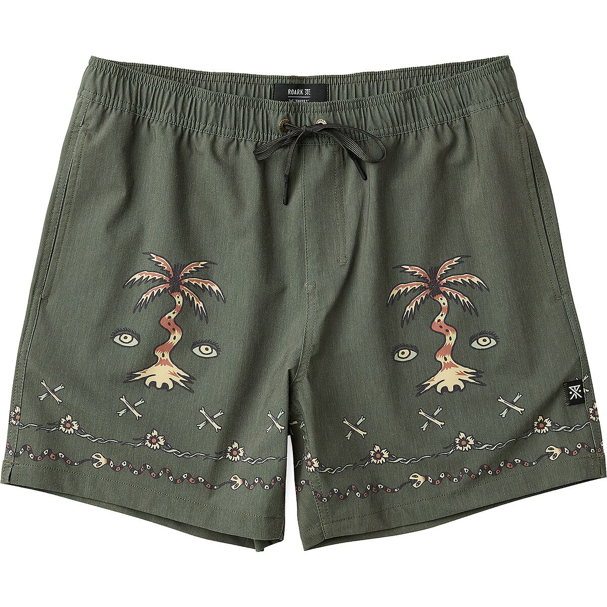 Image of Roark Shorey Board Short - Men's Military, S