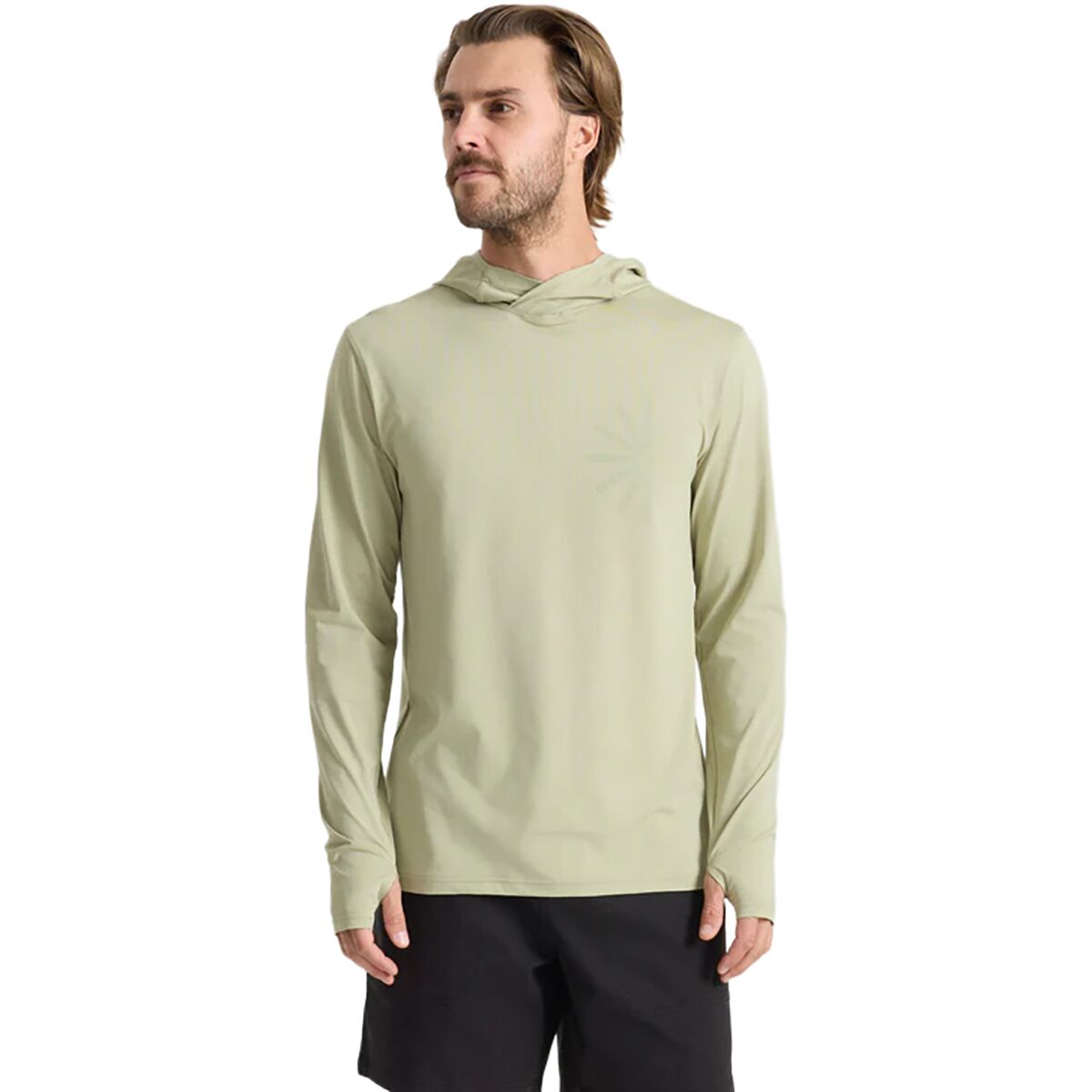 Image of Roark Venture Long-Sleeve UPF Hoodie - Men's Sage, S