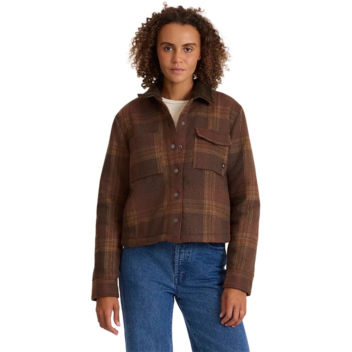 Roark Hebrides Sherpa Jacket - Women's Tobacco, XL