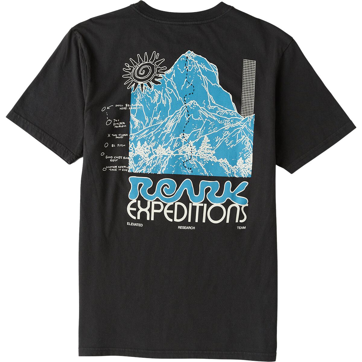 Roark Elevated Research T-Shirt - Men's Onyx, XL