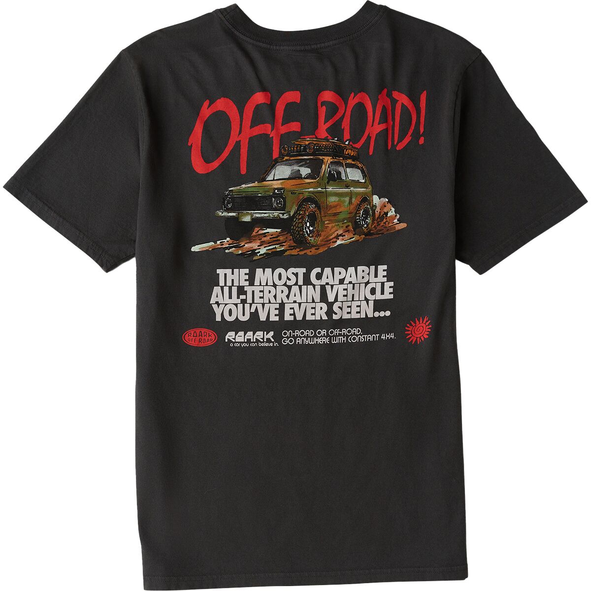 Roark Roark Off Road T-Shirt - Men's Onyx, M