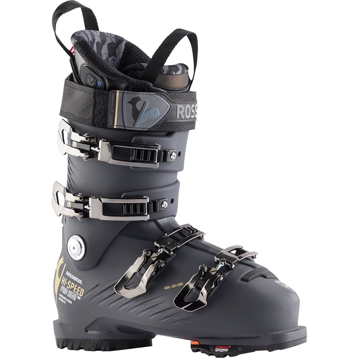 Image of Rossignol Hi-Sp Pro Heat MV GW Ski Boot Bronze Grey, 26.5