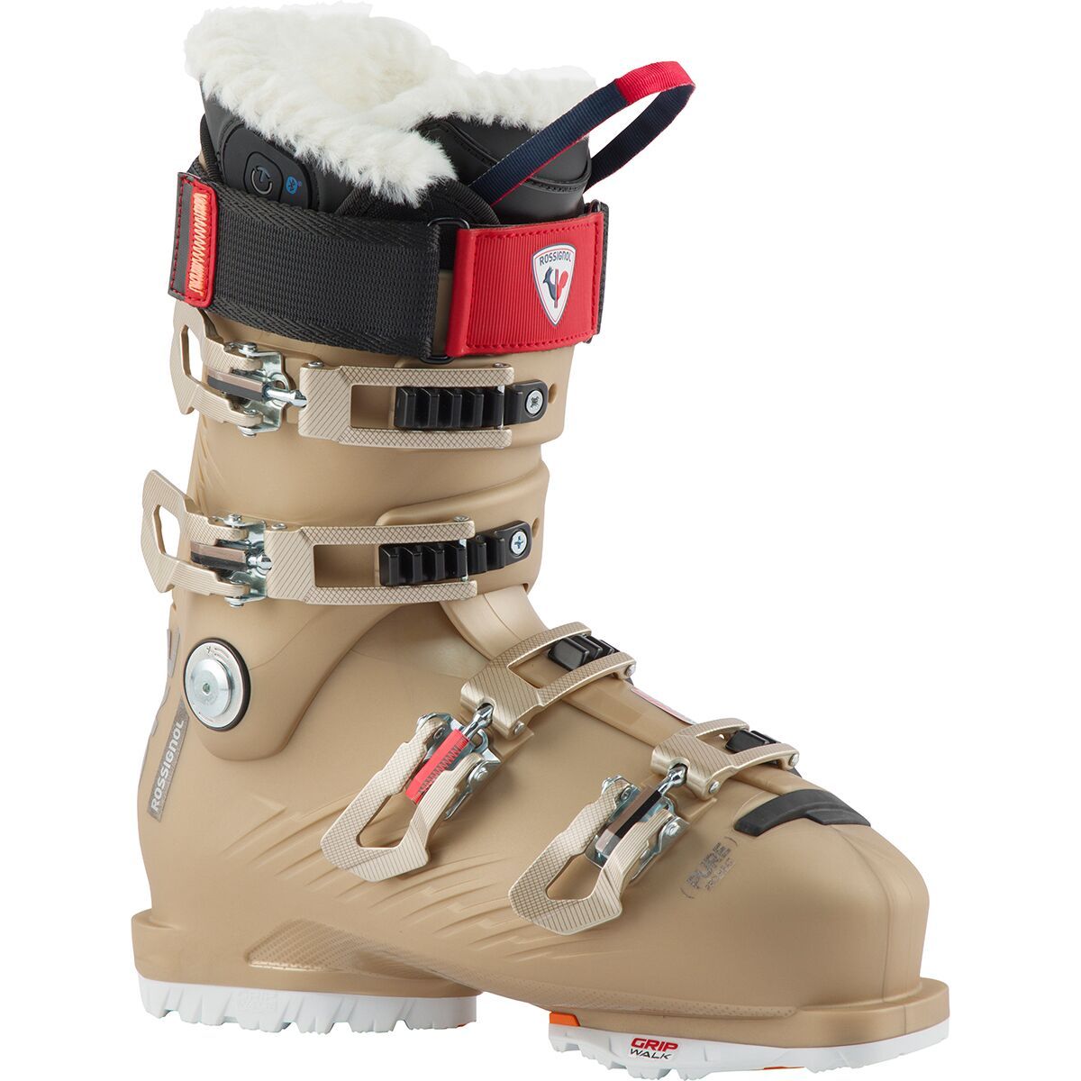 Rossignol Pure Pro Heat GW Ski Boot - 2025 - Women's Metal Gold, 23.5